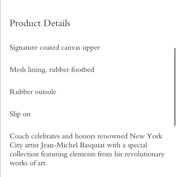 Coach x Jean-Michel Basquiat Slide - Picture 4 of 6